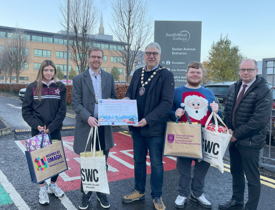 Free Festive Parking in Omagh at South West College