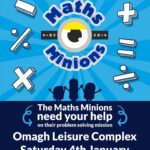 Maths Minions Poster omagh leisure centre